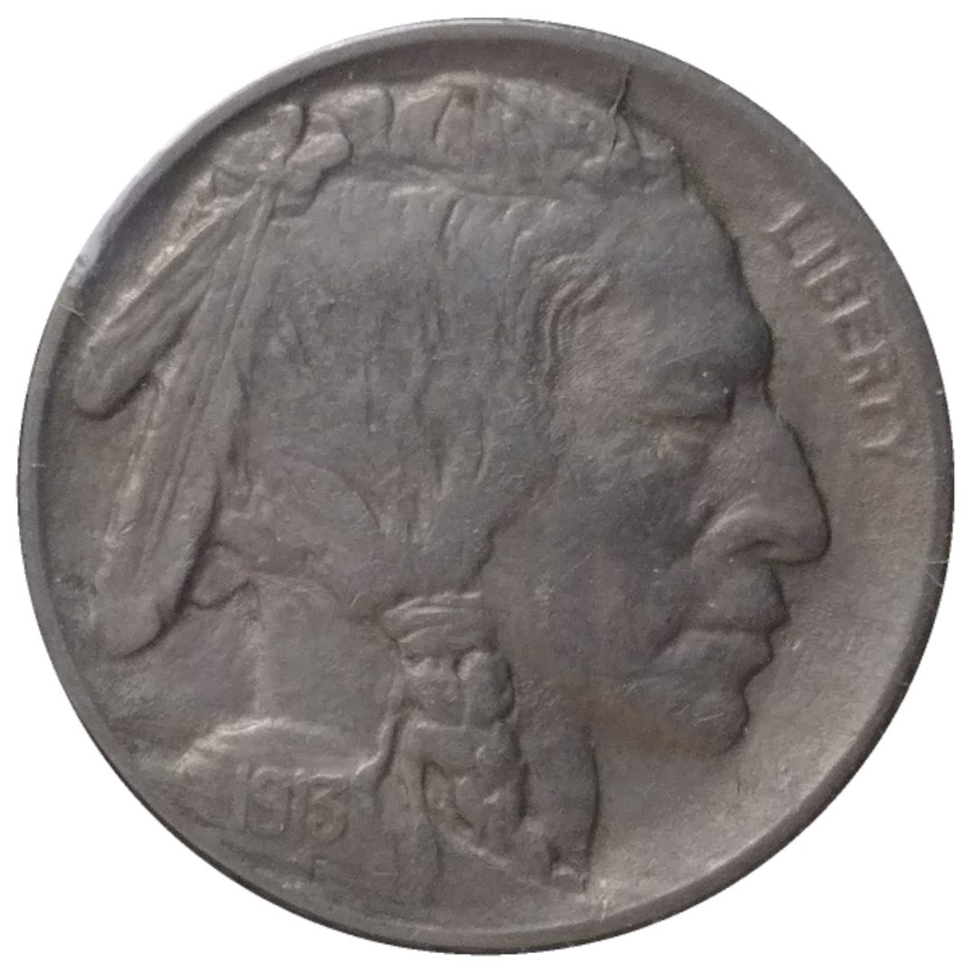 1913-P-T2-Buffalo-Nickel